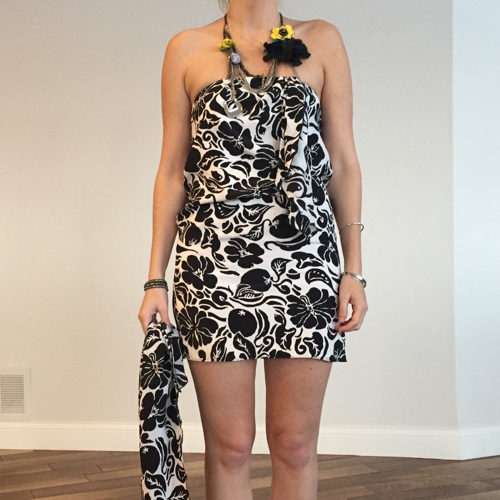 Alice + Olivia summer floral dress